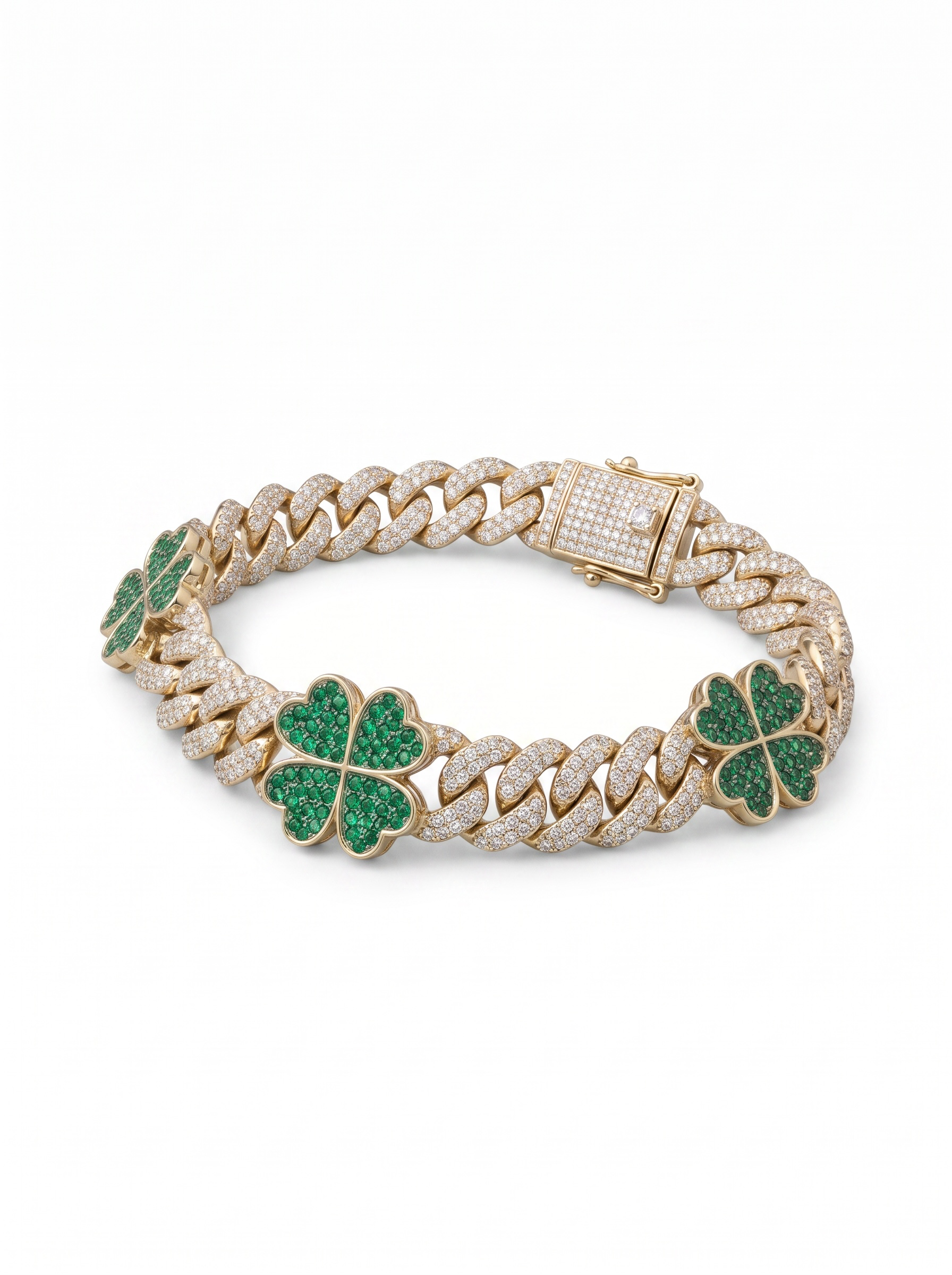 Lucky Men's Gold Bracelet