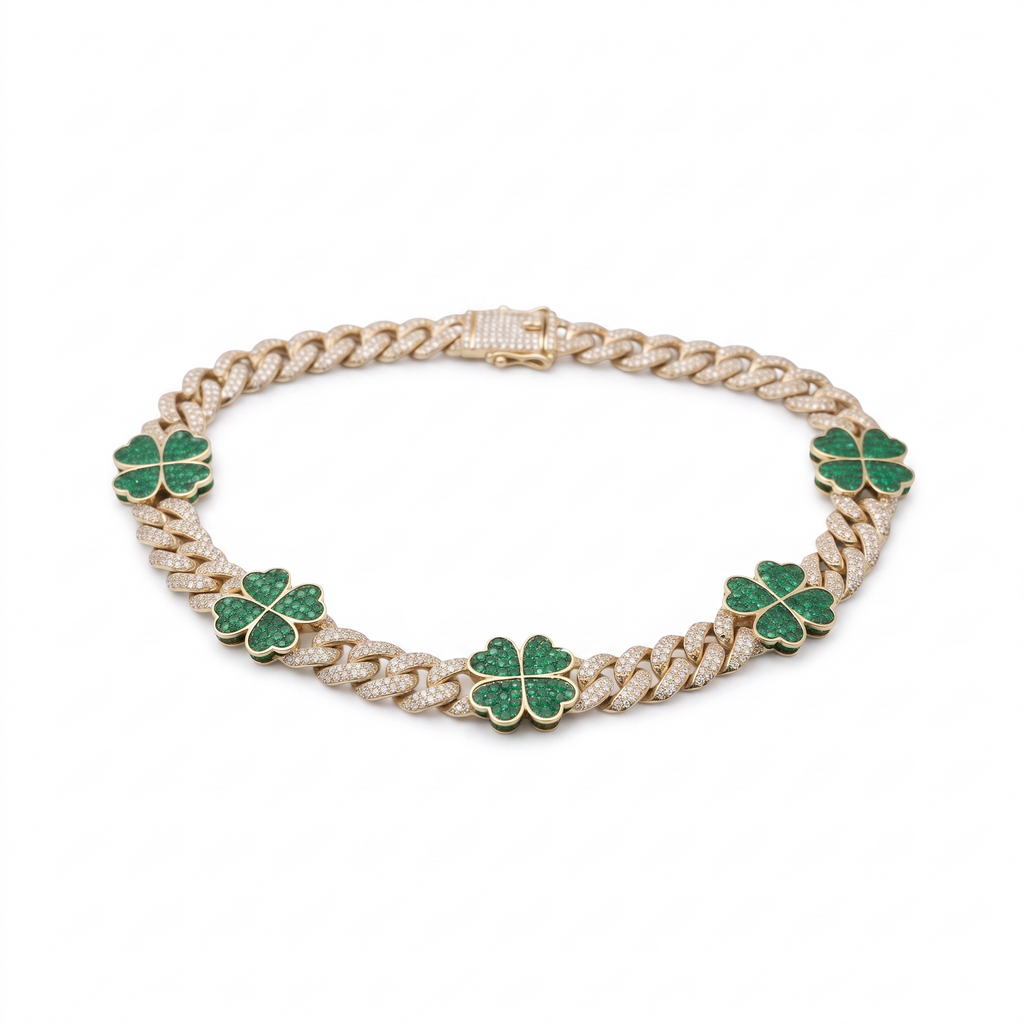 Lucky Men's Gold Necklace