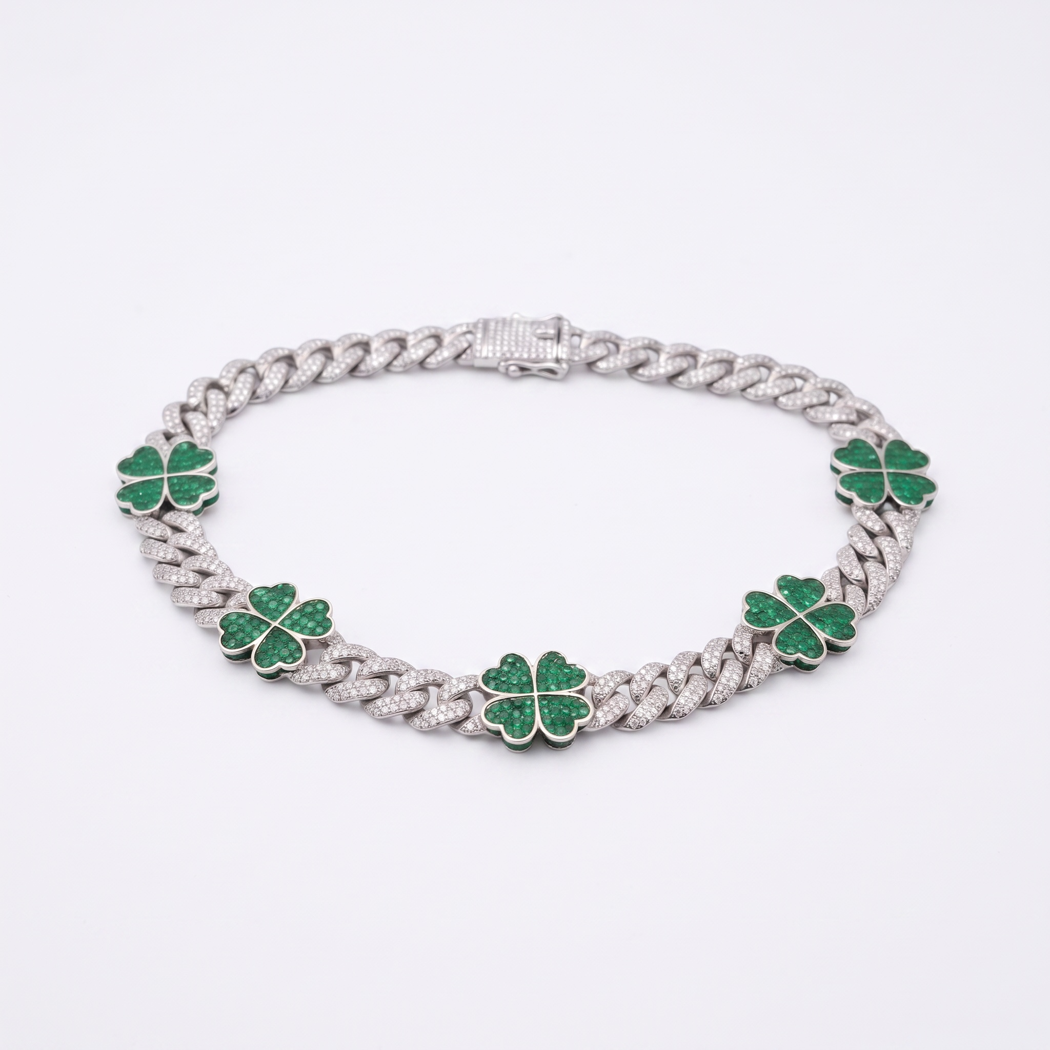 Lucky Men's Silver Necklace