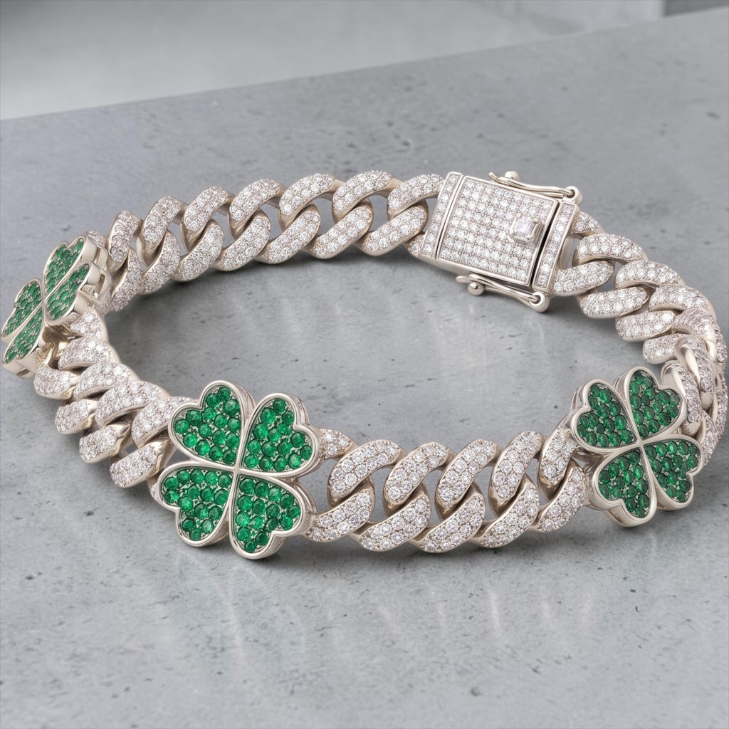 Lucky Men's Silver Bracelet