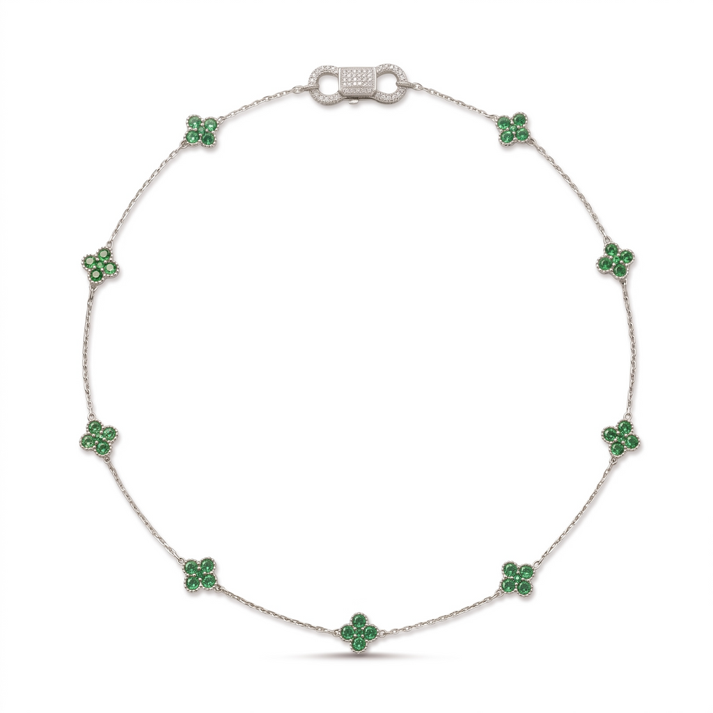 Lucky Mini Women's Silver Necklace