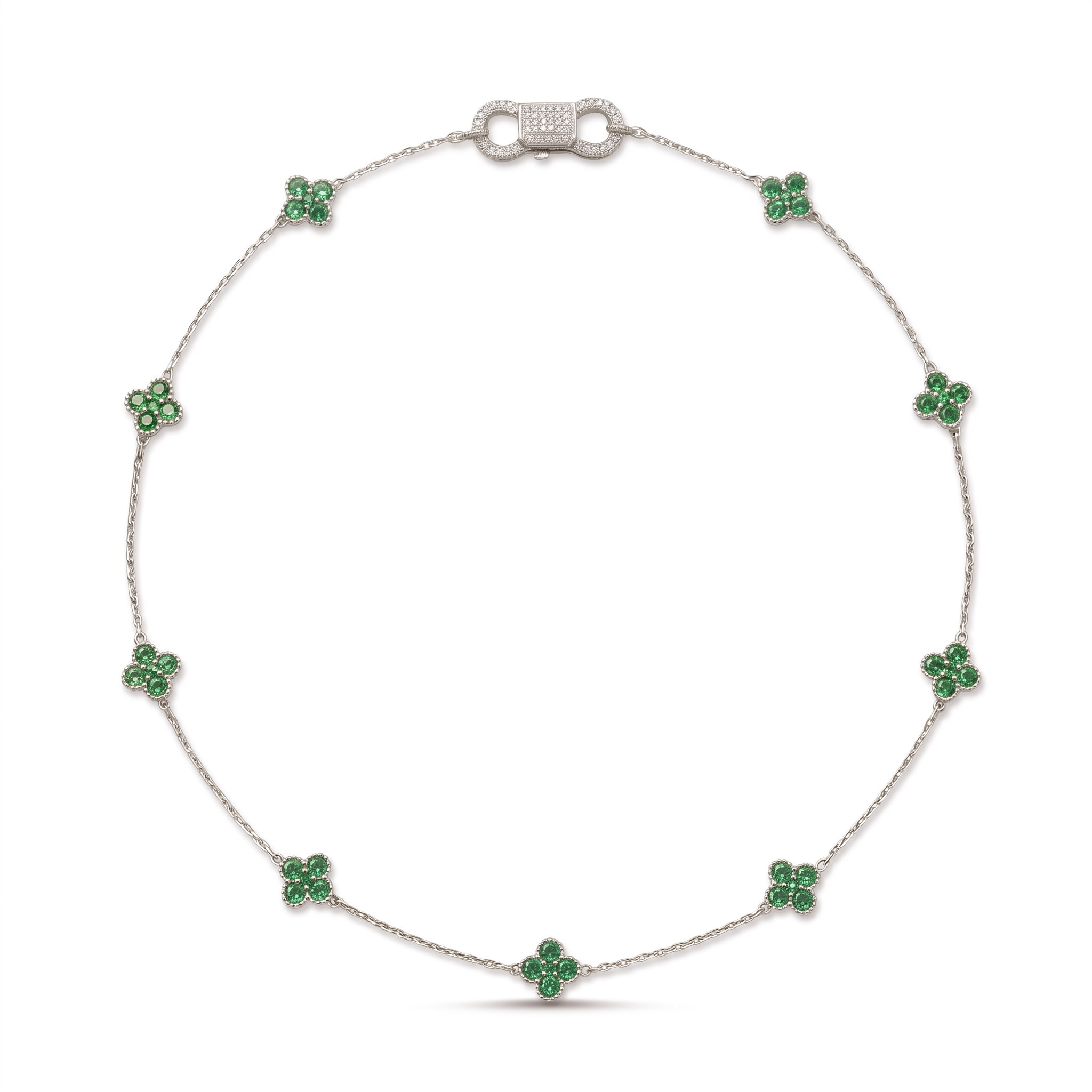 Lucky Mini Women's Silver Necklace